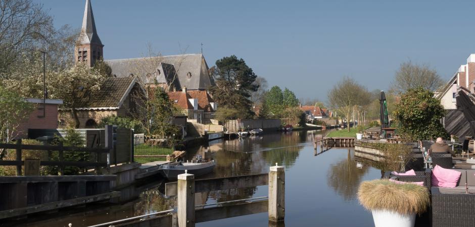 Heeg-zicht op Sint Jozefkerk