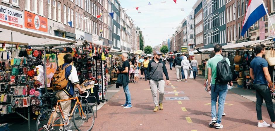 Markt in Amsterdam