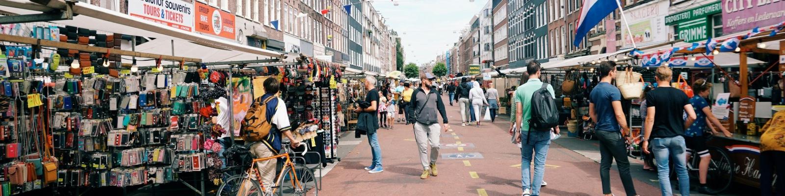 Markt in Amsterdam