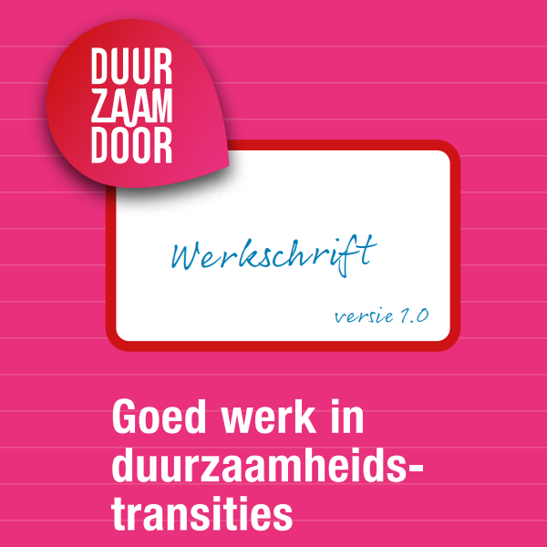 Cover werkschrift